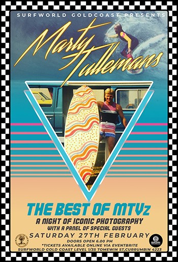'The Best of MTVz' A celebration of the iconic surf photography of Marty Tullemans